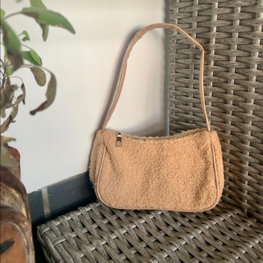 Camel - TEDDY BEAR SHOULDER BAG
